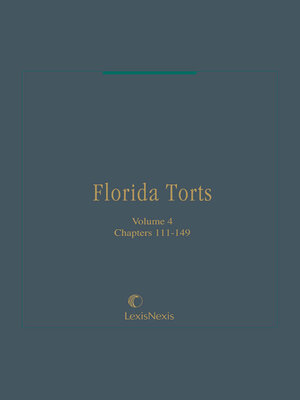 cover image of Florida Torts
